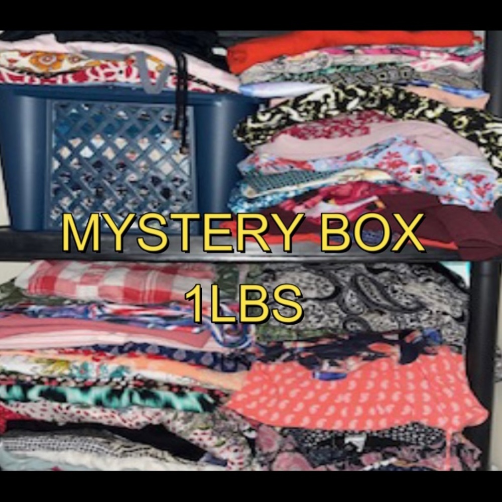 Mystery Box of clothes! 1 lbs!!